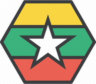 Burma Flag PNG