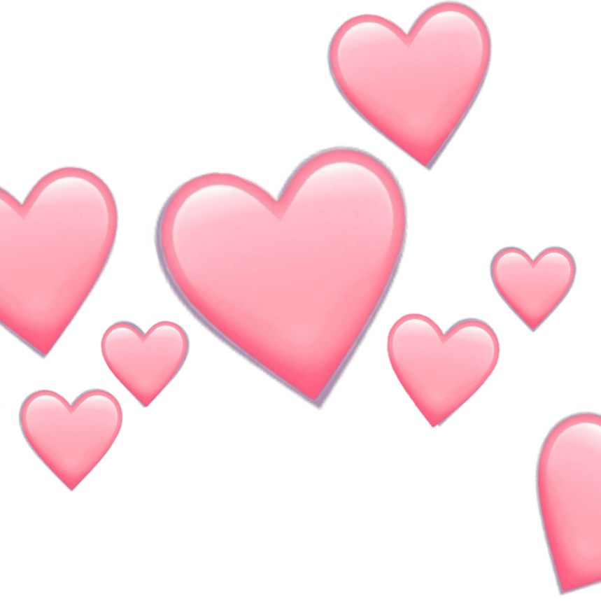 Pink Heart Emoji PNG