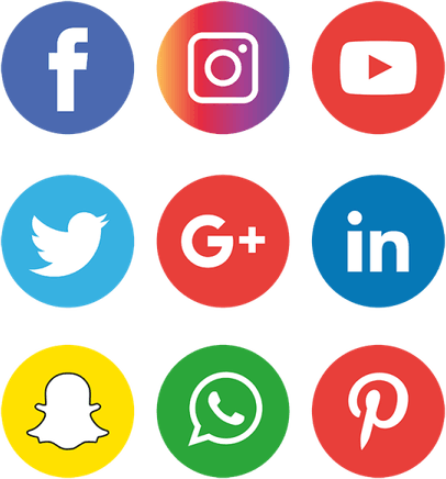 Social Media Logos PNG
