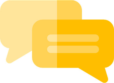 Double Text Bubble PNG