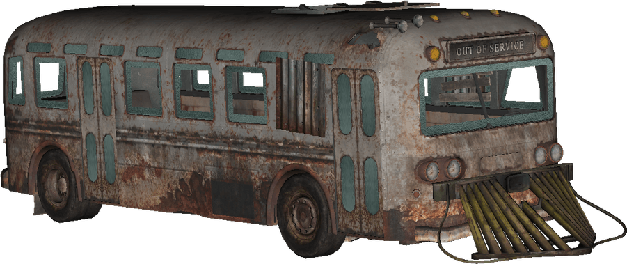 Fortnite Battle Bus PNG