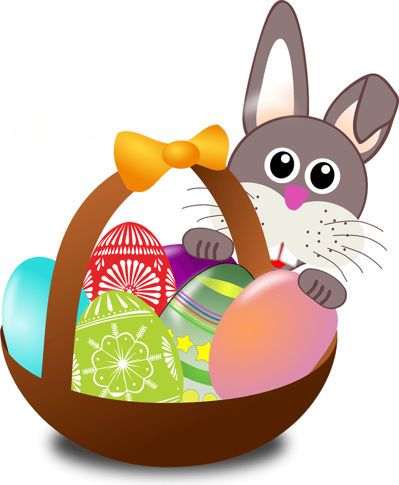 Happy Easter Banner PNG