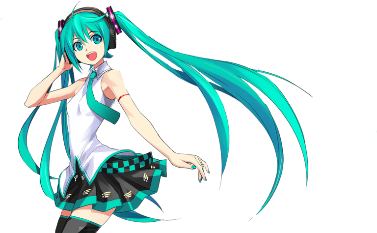 Miku Hair PNG