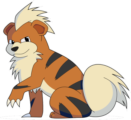 Growlithe Pokemon PNG