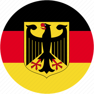 Germany Flag Circle PNG
