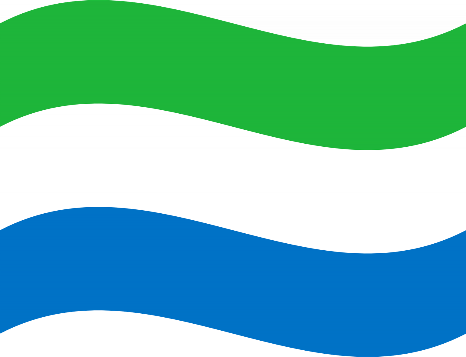 Sierra Leone Flag PNG