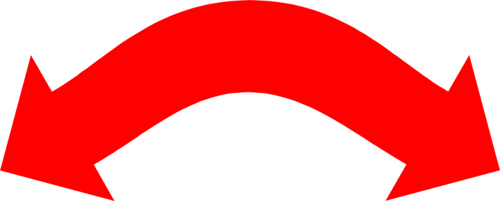 Red Arrow Diagonal PNG