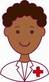 Black Nurse PNG