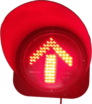Red Arrow Neon PNG