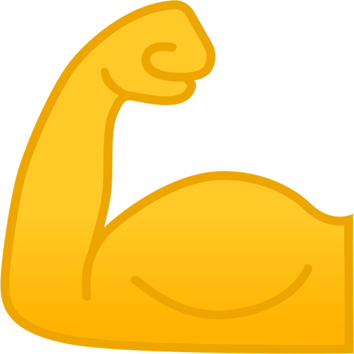 Muscle Emoji PNG