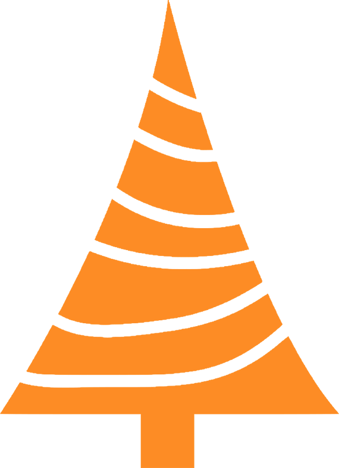 Cartoon Evergreen Tree PNG