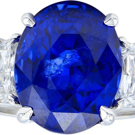 Sapphire Diamond PNG