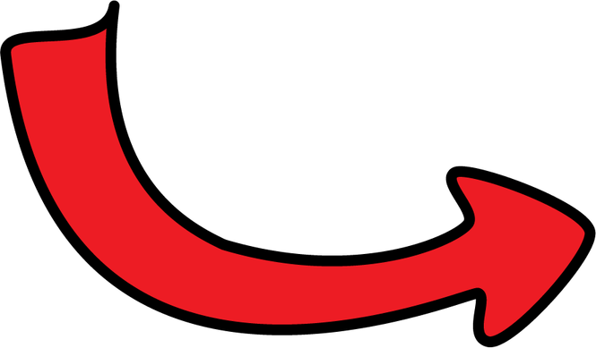 Swooping Arrow PNG