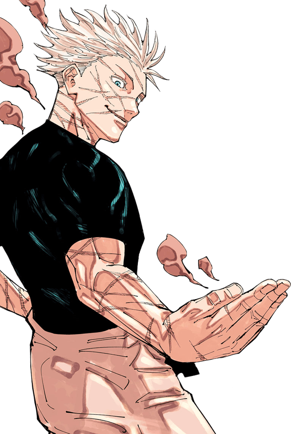 Gojo Manga PNG