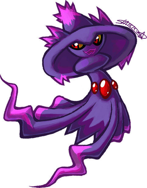 Mismagius Pokemon PNG