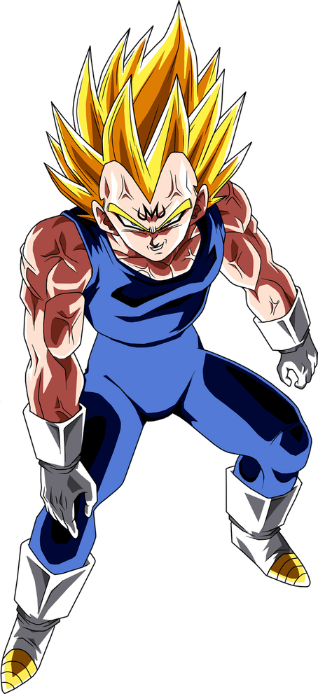Majin Vegeta PNG