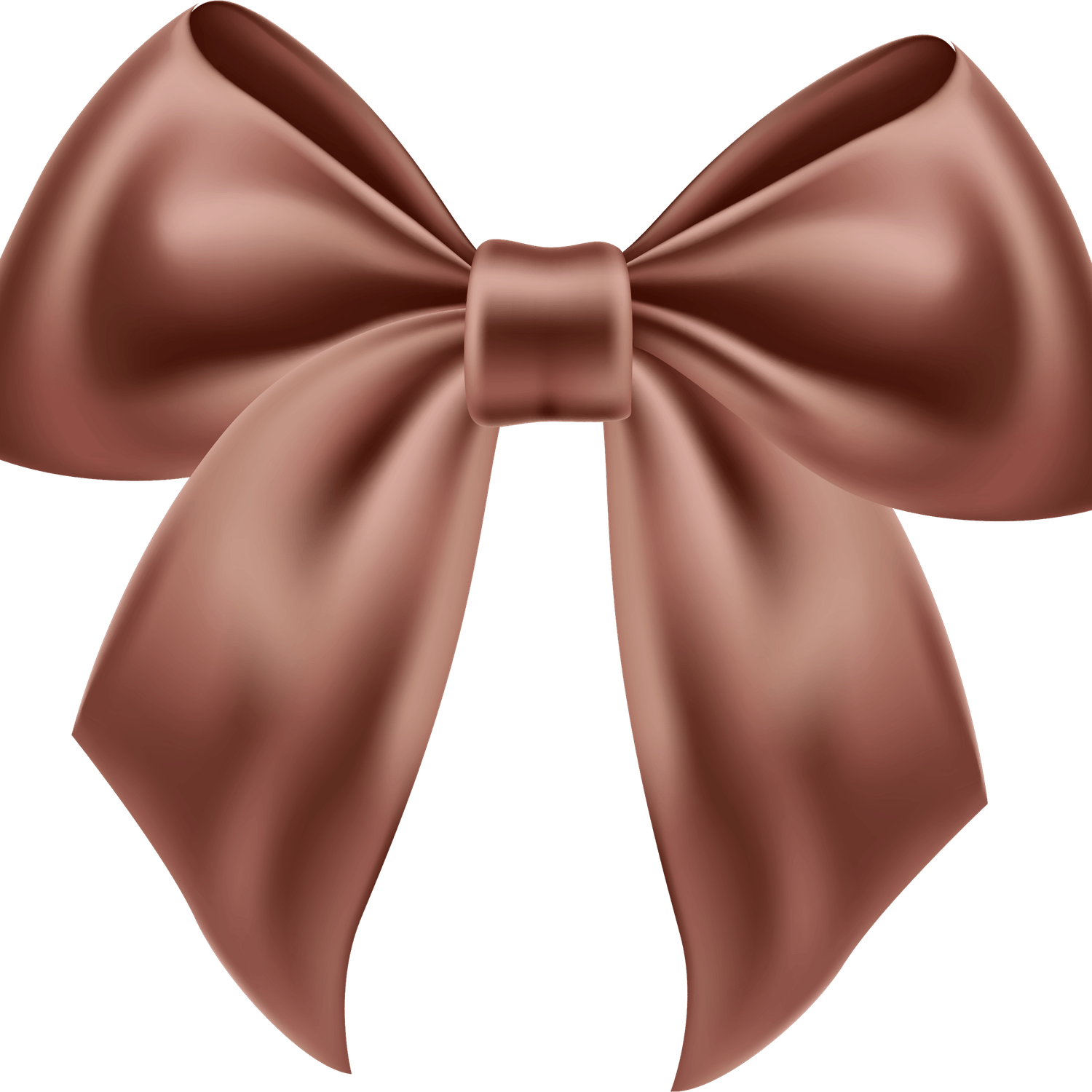 Brown Bow PNG
