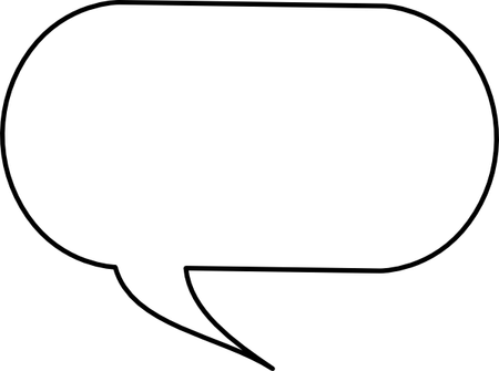 Comic Book Speech Bubble PNG
