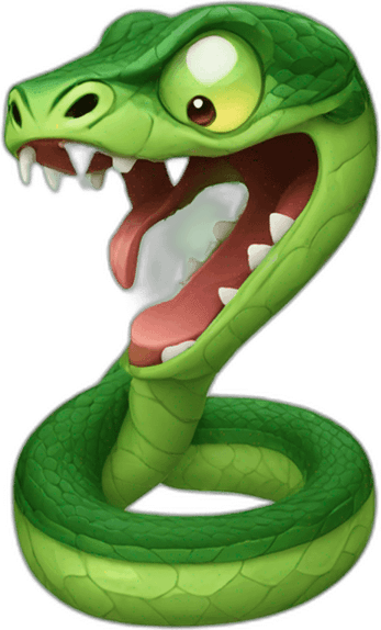 Snake Emoji PNG