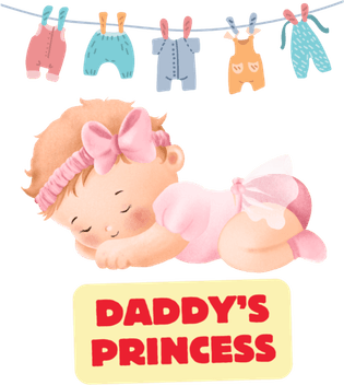 Princess Baby PNG