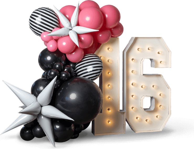 Sweet 16 Balloon PNG