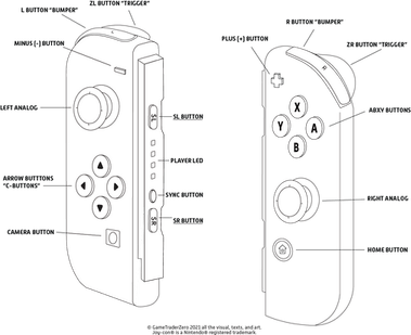 Switch Controller Nintendo Switch Pink And Green PNG
