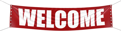 Welcome Banner PNG