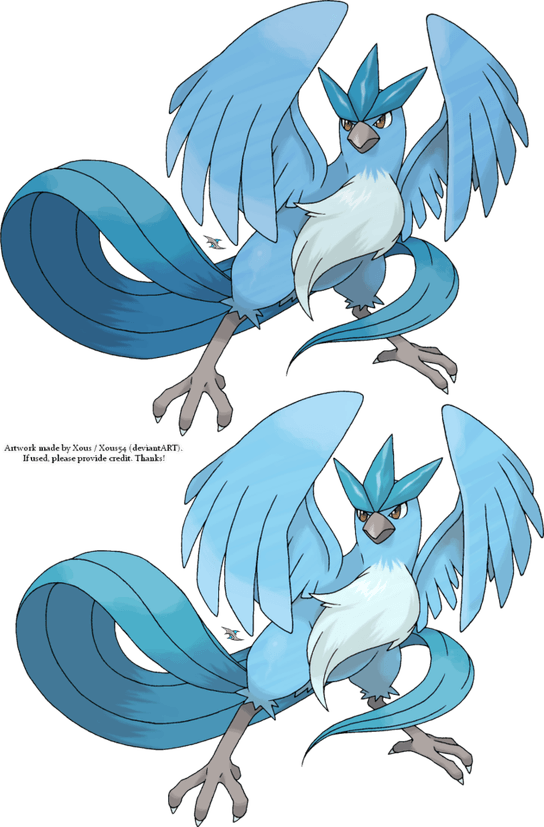 Articuno Pokemon PNG