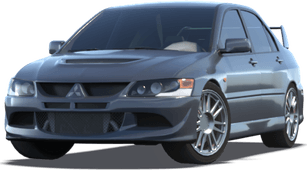 Mitsubishi Evo 8 PNG