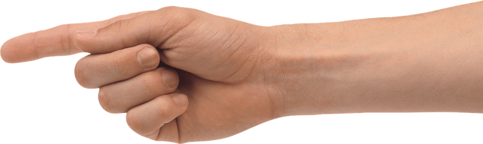 Hand Pointing Camera PNG