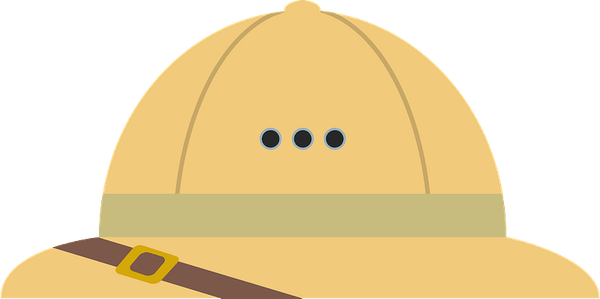 Cartoon Safari Hat PNG