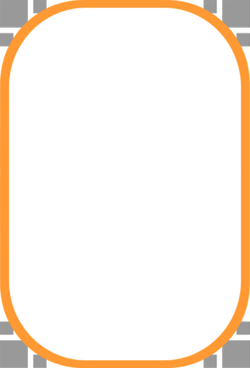 Orange Frame PNG