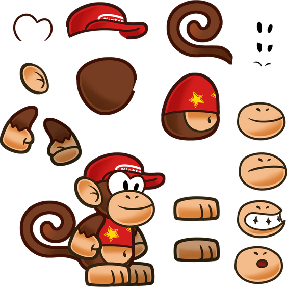 Diddy Kong PNG