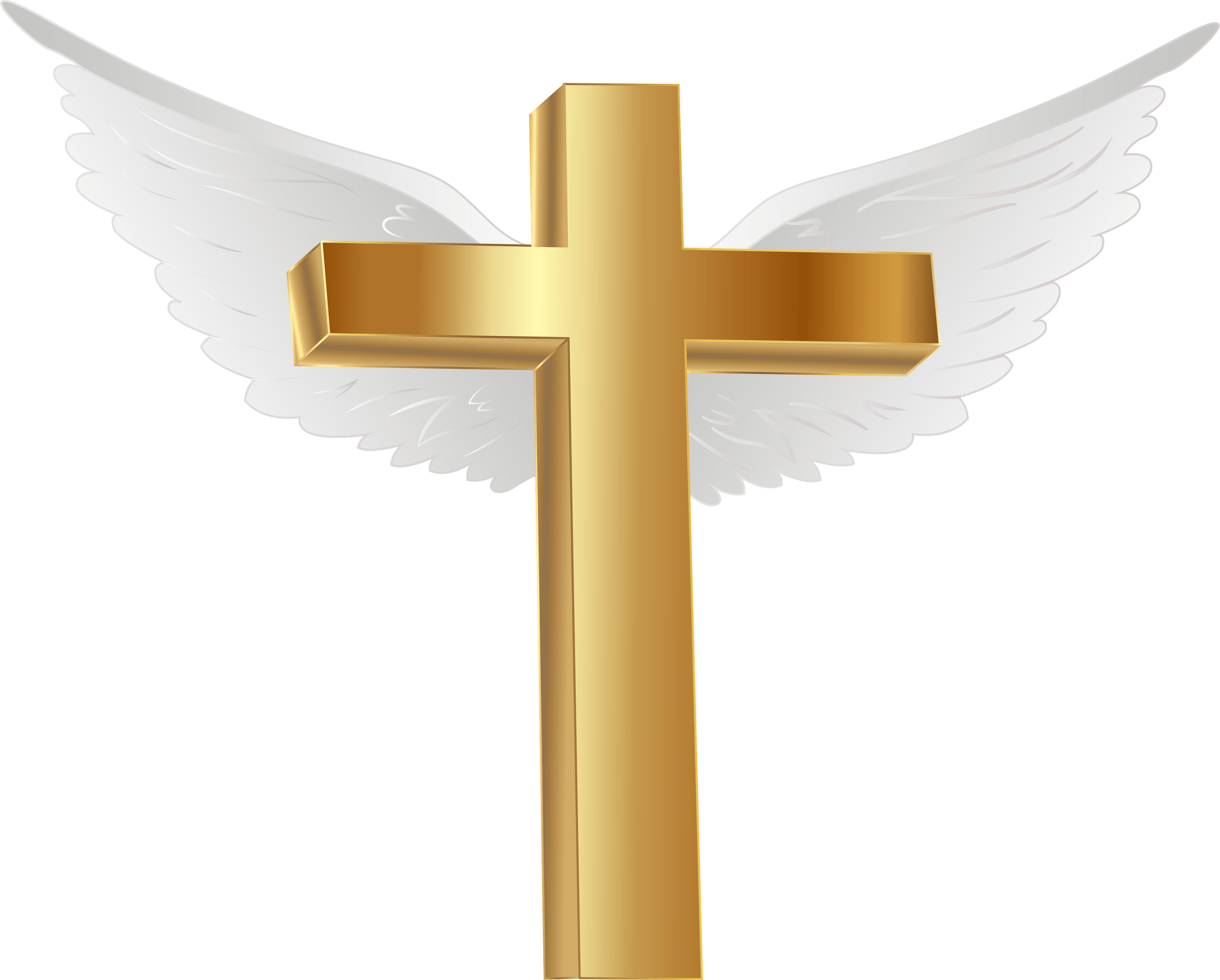 Golden Cross PNG