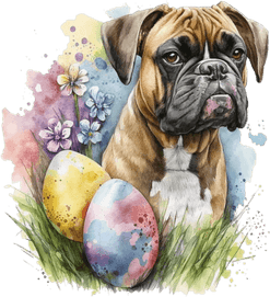 Easter Dog PNG