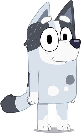Muffin Bluey PNG