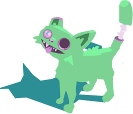 Zombie Cat PNG