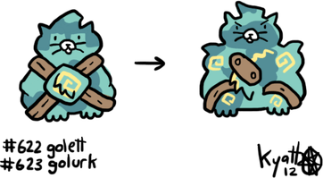 Golett Pokemon PNG