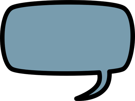 Manga Speech Bubble PNG