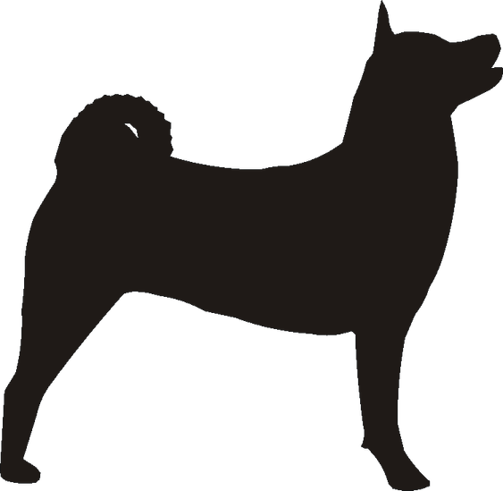 Silhouette Dog PNG