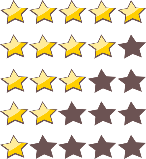 Rating Star PNG