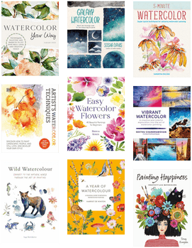 Watercolor Book PNG