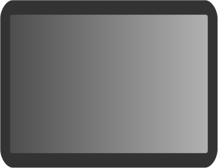 Black Gradient Border PNG