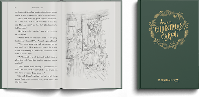 Christmas Carol Book PNG