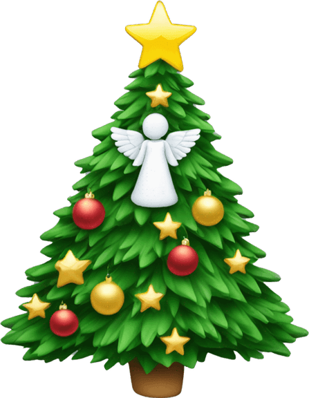 Iphone Christmas Tree Emoji PNG