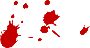 Blood Dots Splashed PNG