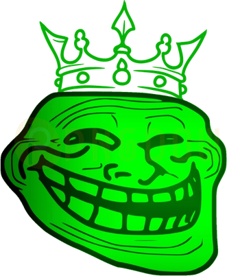Phonk Troll Face PNG