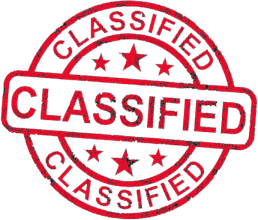 Classified Stamp PNG