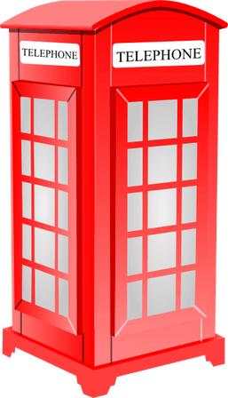 London Phone Booth PNG