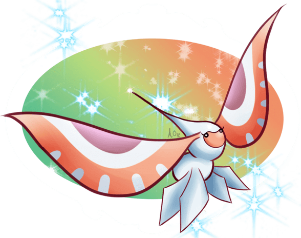 Masquerain Pokemon PNG